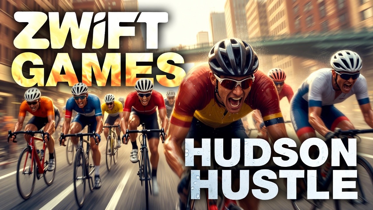 Zwift Games Race 2 - Hudson Hustle