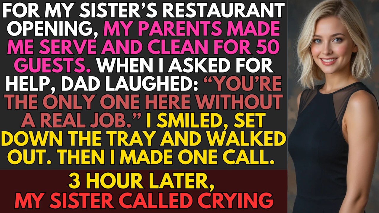 My Dad Mocked My Career at My Sister’s Restaurant Opening—Then Her Lead Investor Asked for Me