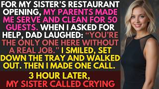 My Dad Mocked My Career at My Sister’s Restaurant Opening—Then Her Lead Investor Asked for Me