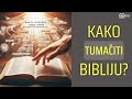 Kako tumačiti Bibliju? 4 principa  (sa titlovima) Dario Kovačević