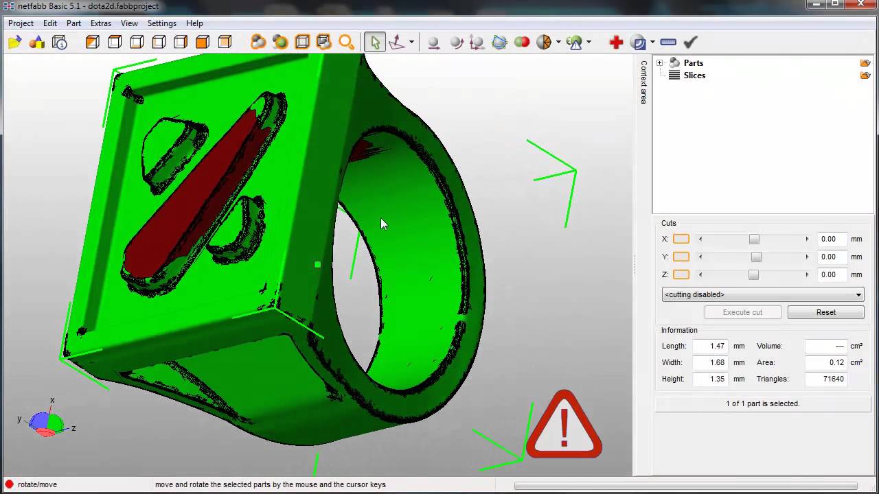 обзор NetFabb 5 на русском 2 часть