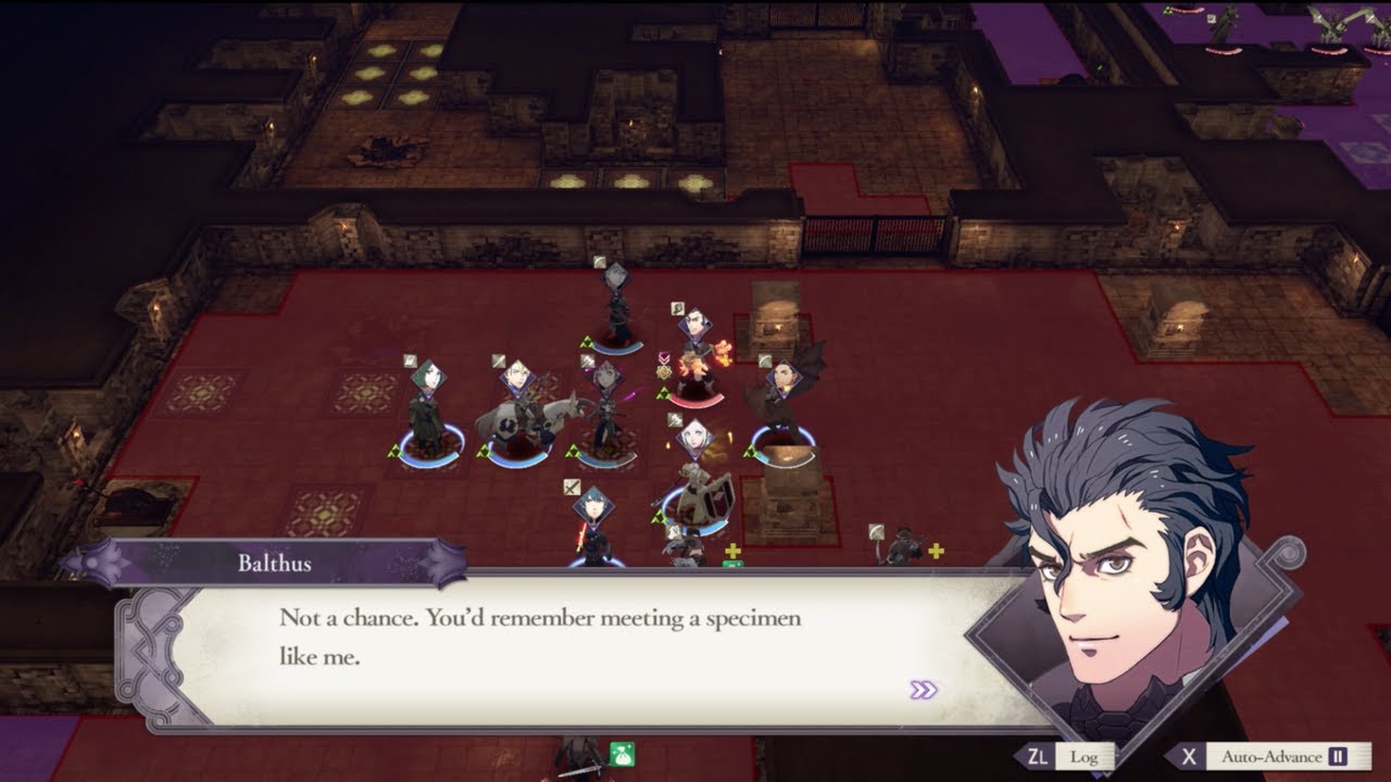 Fire Emblem Three Houses : Claude vs Balthus Unique Dialogue - Cindered Shadows DLC