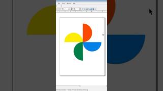 How to Make Google Photos icon in Coreldraw | Coreldraw Design Tutorial For Beginners 🎨📷
