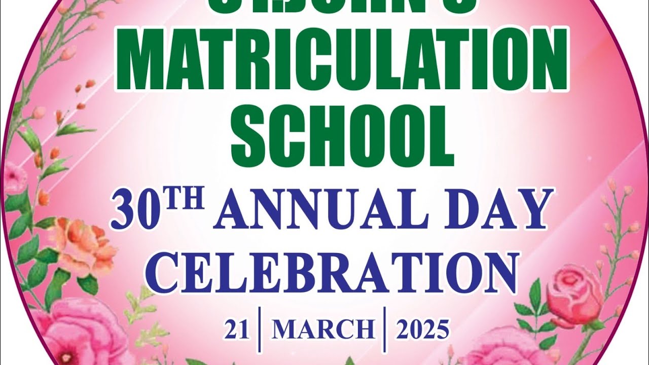 30th Annual Day Celebration - St John's Manali