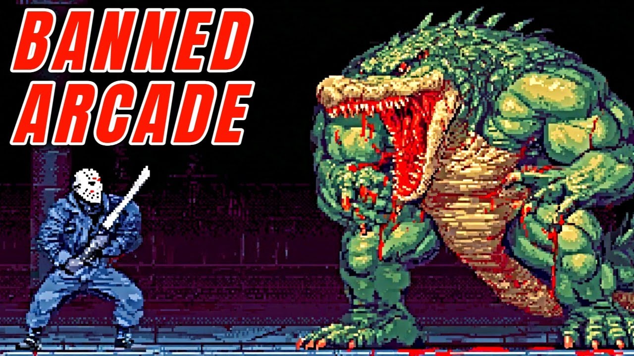 13 Hyper-Violent Arcade Games That Would Never Exist Today