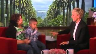 Celebrity The Cupcake Kid Gets His Cupcakes on The Ellen Show Full Interview Part 2 March 18 2014 Profile