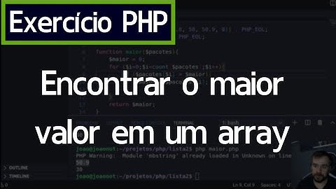 Exercício PHP - Maior