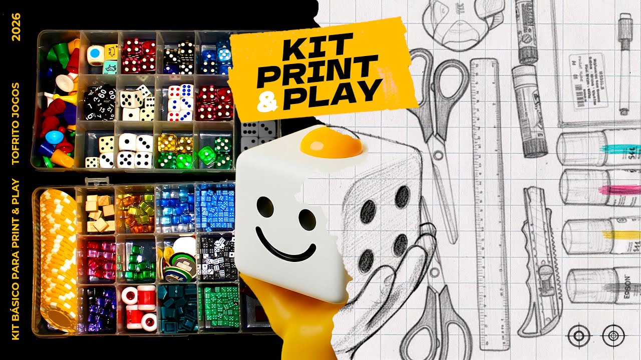 Tudo que você precisa para começar no Print&Play!