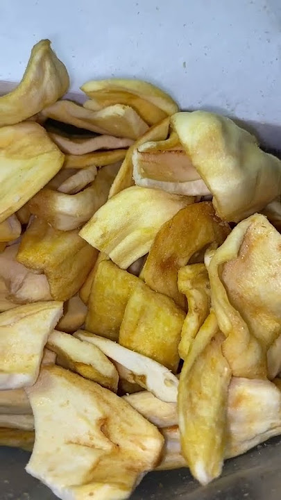 keripik nangka endul #nangkakering #buahkering #asmrfood #fyp #kulinertiktok #jajanan #jajananviral