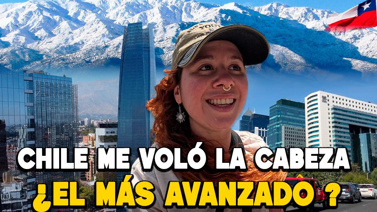 ¿CHILE es PRIMER MUNDO? SANTIAGO ME VOLÓ la CABEZA🤯 los Chilenos viven en el FUTURO 🇨🇱