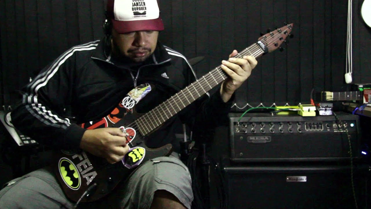 7 STRING GUITAR DROP A + MESA BOOGIE DUAL CALIBER DC-10 - METAL TONE