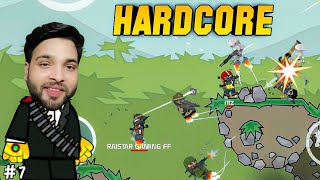 hardcore gameplay in mini militia 😱 # 7 screenshot 5
