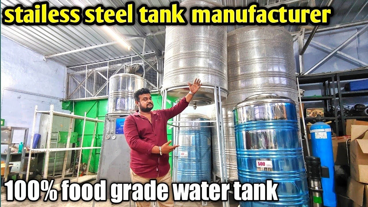 ss water tank | வீட்டின் மிக சுத்தமான Ro குடிநீர் | DIRECT SALE | yummy vlogs