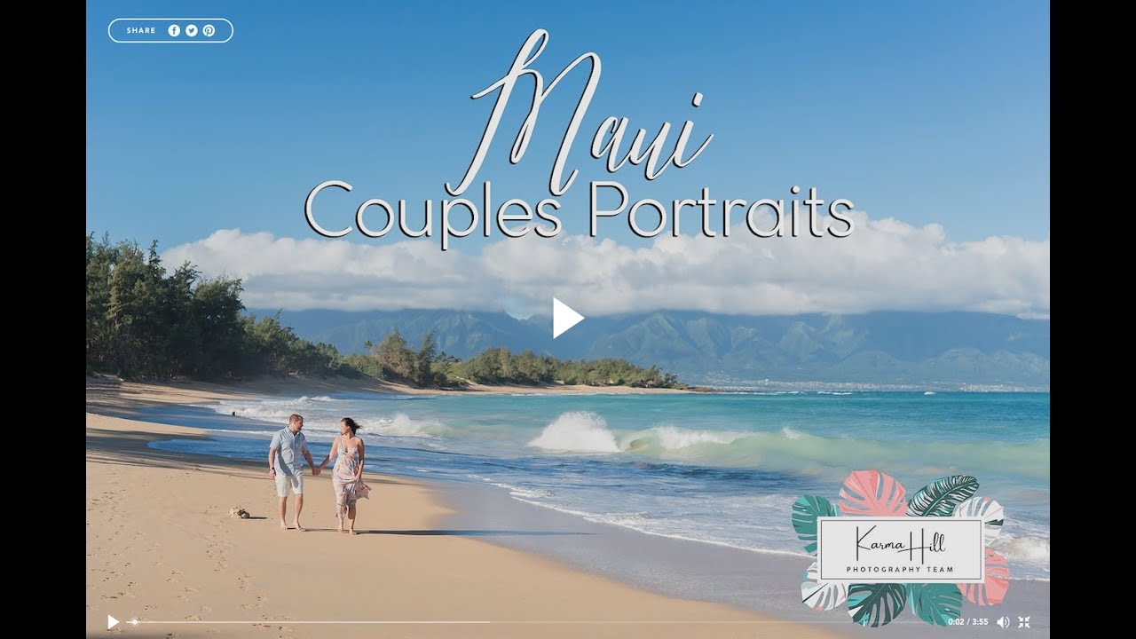 Maui Couples Portraits - Let Our Maui Couples Photographers Capture Your Love