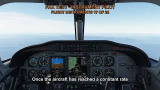 FAA TEST - INSTRUMENT PILOT - FLIGHT INSTRUMENTS Q4888, Q4889, Q4890, Q4891, Q4892 (17-26)