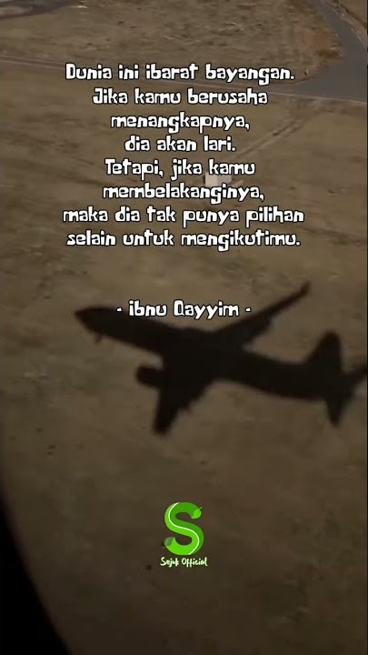Dunia Ibarat Bayangan Kata Bijak Kehidupan Penuh Makna | Update Status WA