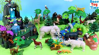 magical forest playmobil animal figurines