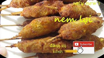 #airfryer  cách làm nem lụi từ nồi chiên không dầu cực nhanh, cực dễ, thành công từ lần đầu tiên