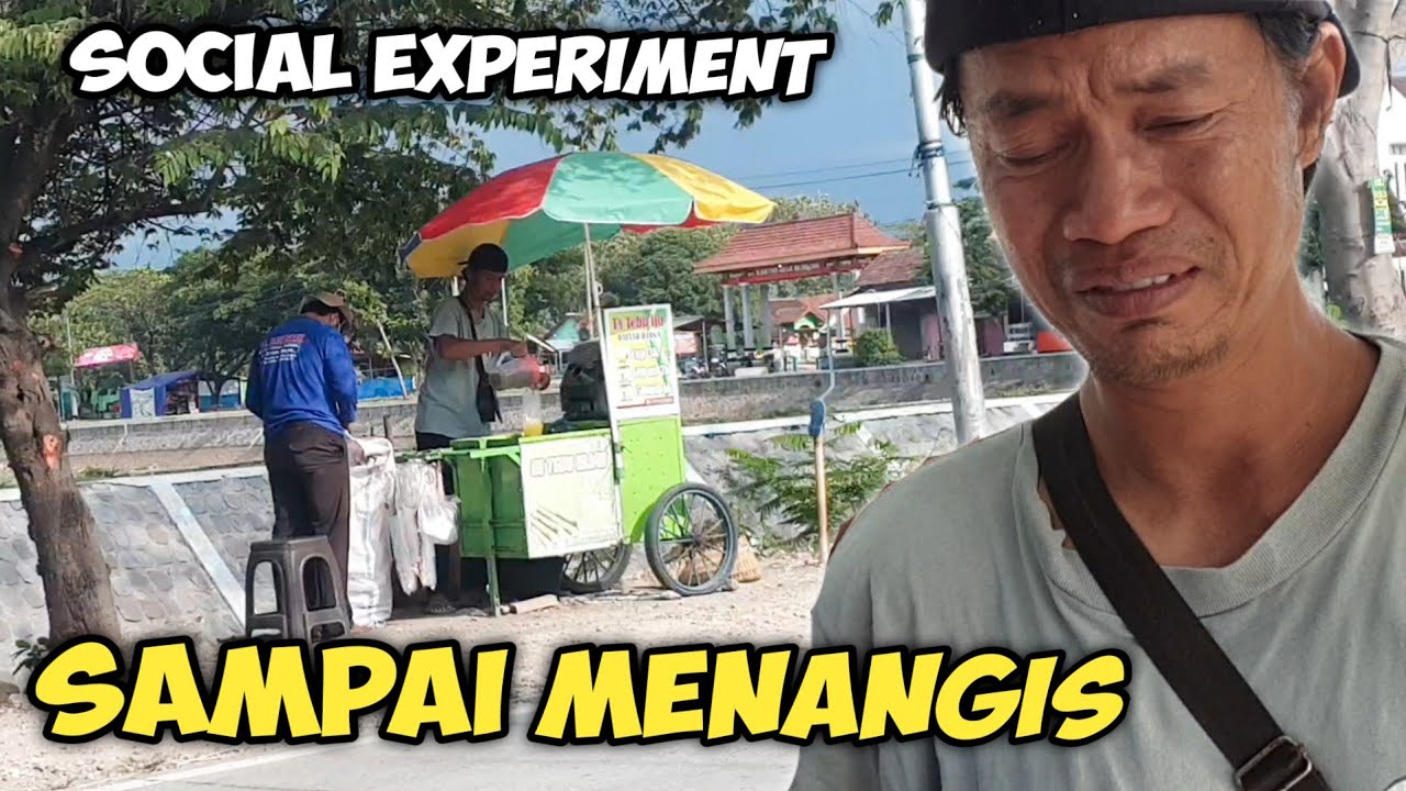 SOCIAL EXPERIMENT minta es tebu ke bapak penjual es tebu rajin sholat | berbagi rezeki #10
