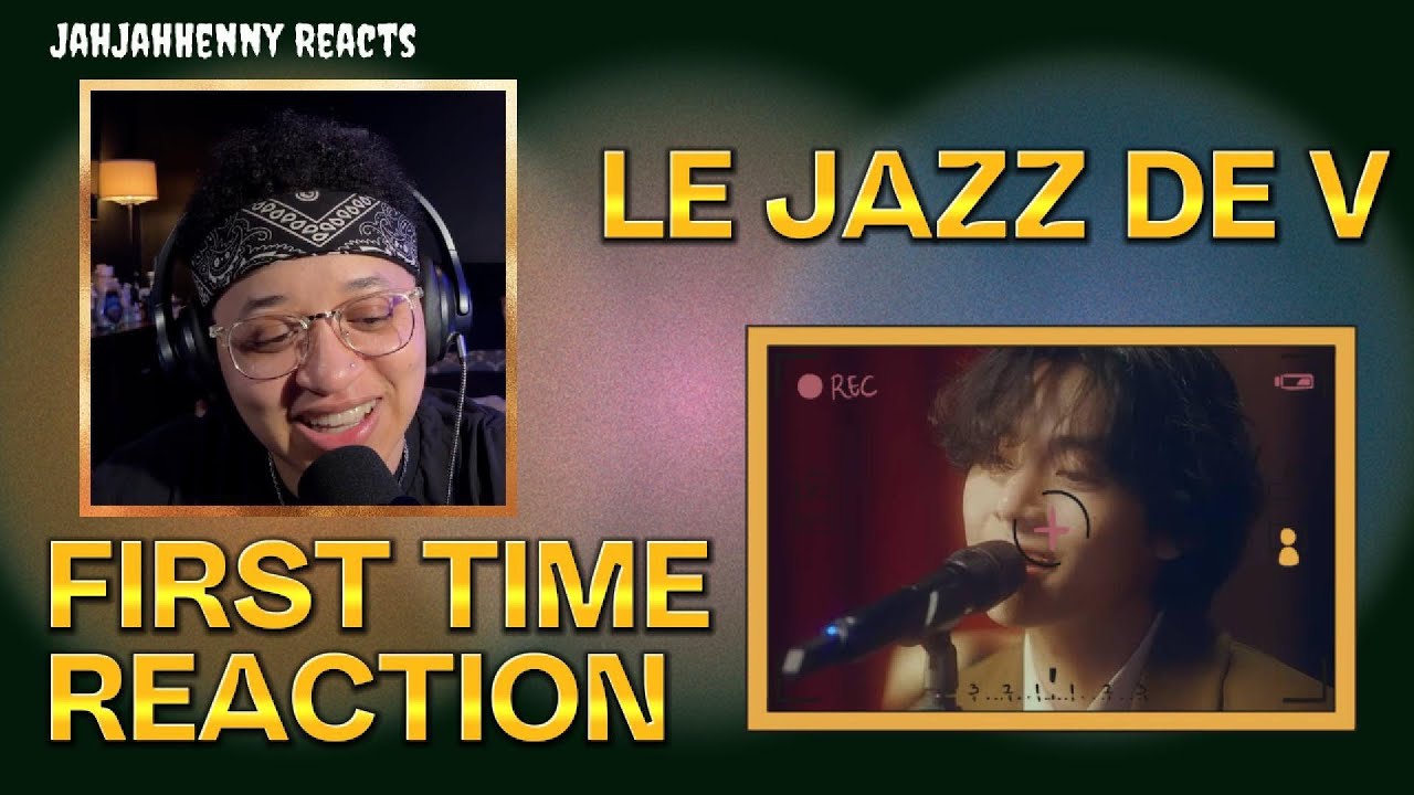 Reacting to Le Jazz De V by V of BTS | FIRST TIME REACTION