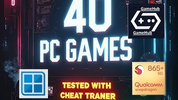 40 PC Games with Trainers, Cheat Menus & Mods Tested on Winlator & GameHub (Android)