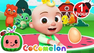 Humpty Dumpty Animal Dance | CoComelon JJ's Animal Time | Animal Songs for Kids