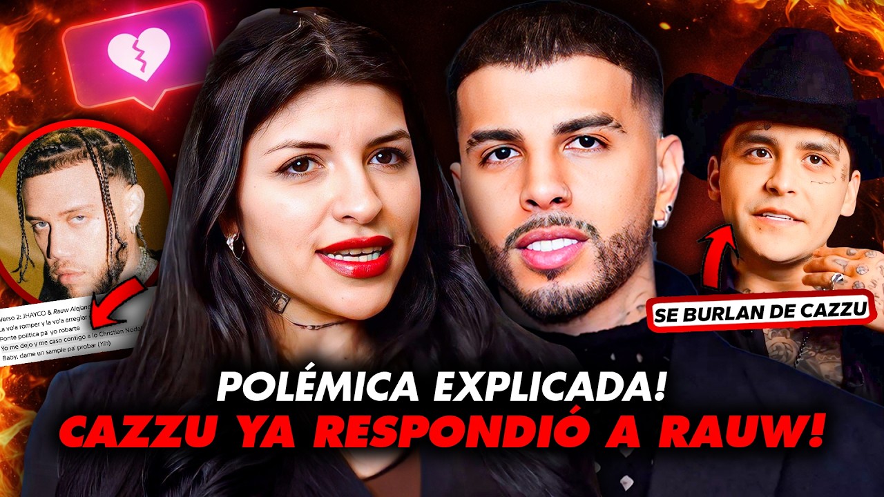 CAZZU EXPLOTA CONTRA RAUW ALEJANDRO Y JHAYCO TRAS BURLA CON NODAL EN “ROSITA” ¡FUERTE POLÉMICA!