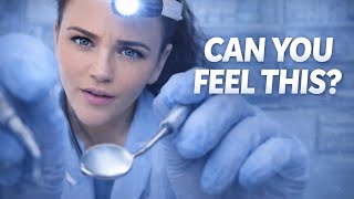ASMR Dentist Exam You Can Actually Feel 🤍 Soft Spoken + Satisfying Sounds