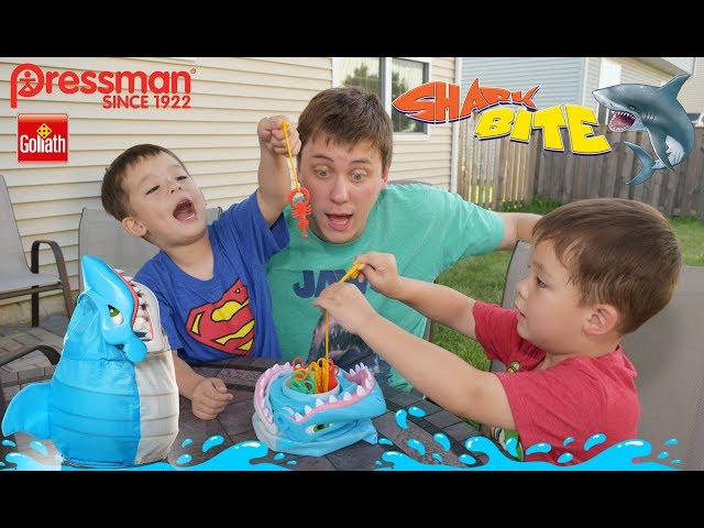 Shark Bite: Save Your Catch Before He Snaps! | Family Fun Fishy Board Game  | Kids Action Games | For 2-4 Players | Ages 4+