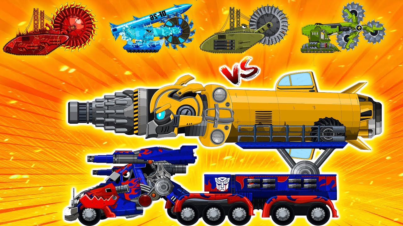 Transformers Tank Bumblebee X Optimus - Chiến Binh Cuối Cùng Mạnh Nhất! | KING DOM CARTOONS