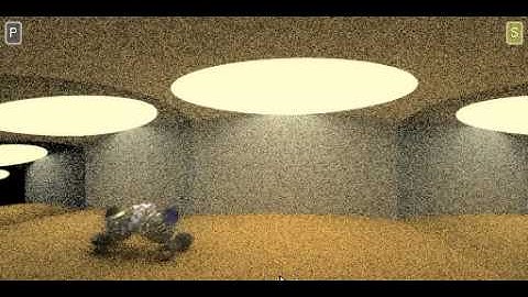 Real-time GPU path tracing: Unbiased Truck with Plausible Physics!