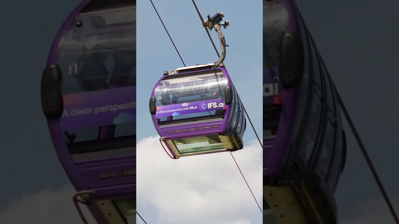 New Glass Floor IFS Cloud Cable Car Experience