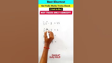 Subtraction Best Shortcut Trick for 9 |Best Shortcut Trick #shorts #maths #mathstrick