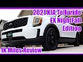 2021 KIA Telluride EX Nightfall Edition | 1K Miles Review