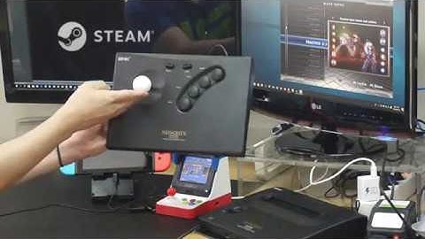 IOLAB Joystick for Neo Geo mini (for Multi Console) 5 in 1 Test