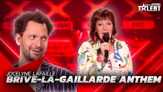 Download lagu She charms the judges with a funny song about Brive-la-Gaillarde ! | FGT 2024