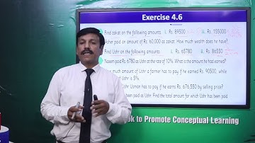 Math Grade 7 Unit 4 Exe 4.6 || SNC 2020 ||