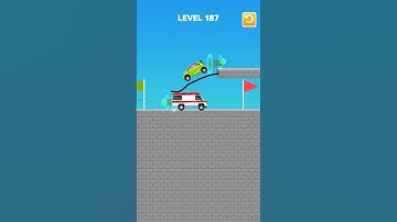 Draw Bridge Puzzle Game Level 187 #shorts