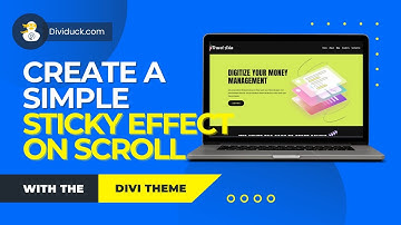 Stop Overcomplicating Sticky! A Practical Divi Design Example