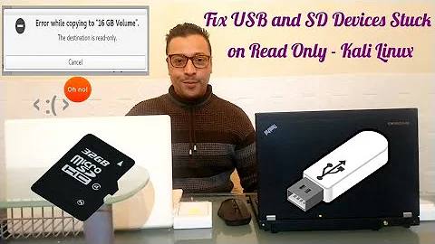 Fix USB and SD Devices Stuck on Read Only   Kali Linux