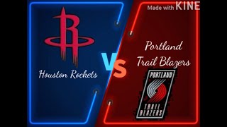 Лучшие моменты Игры, Houston Rockets VS Portland Trail Blazers 04.08.2020 #6