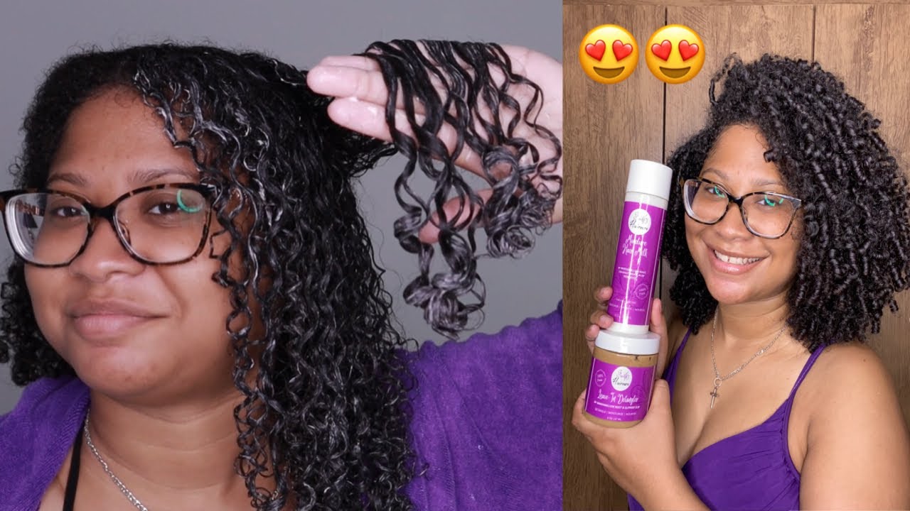 Wash N Go W/ Faith’s Hair care Leave-in Detangler & Moisture Hair Milk