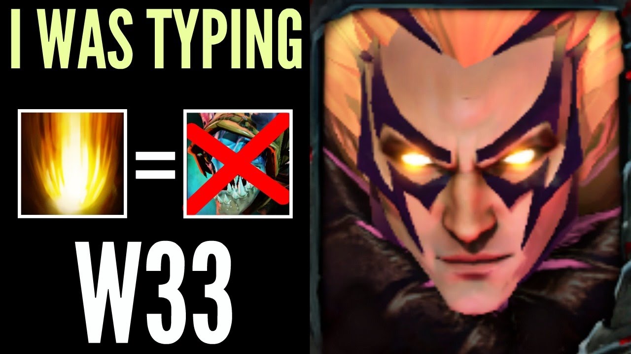 w33 Rampage Invoker Dota 2 - Sunstrike Killer - 8k MMR Epic Gameplay