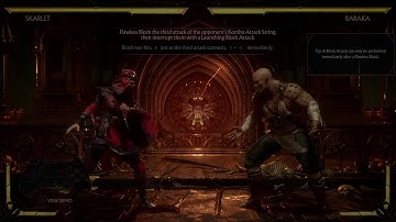 Mortal Kombat 11 tutorial flawless block into launcher