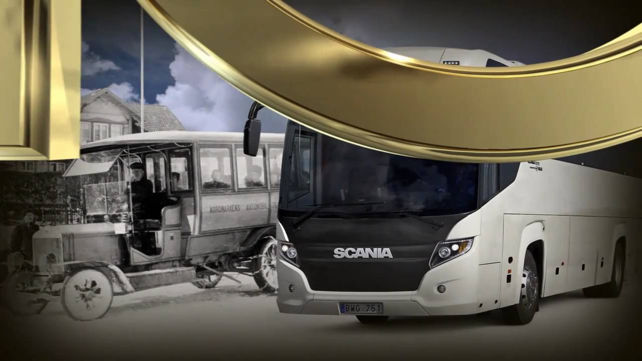 Scania celebrates 100 years as bus manufacturer