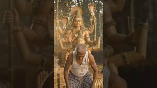 बांस से बना भगवान शिव 😱🔱 | Bamboo Lord Shiva Sculpture | #shorts