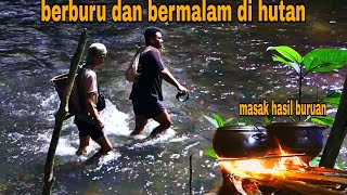 BERBURU DAN BERMALAM DI MALAM HARI DI SAAT MUSIM HUJAN, SANGAT BERBAHAYA BERSAMA @Enggang_Borneo