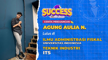 Ikut Success Camp Bimbingan Alumni UI diterima 2 PTN Favorit!? Yuk, Simak Cerita Sukses Kak Agung.