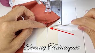 4 Sewing Tips and Tricks for your Sewing Projects  that you should know | Sewing Techniques # 55