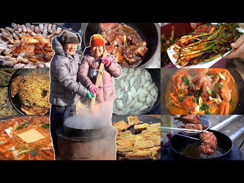 흥삼이네 요리모음~  Heungsam&amp;#39;s family COOKING COMPILATIONS - Mukbang eating show